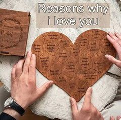 2024 Valentine's Day Wooden Love Puzzle
